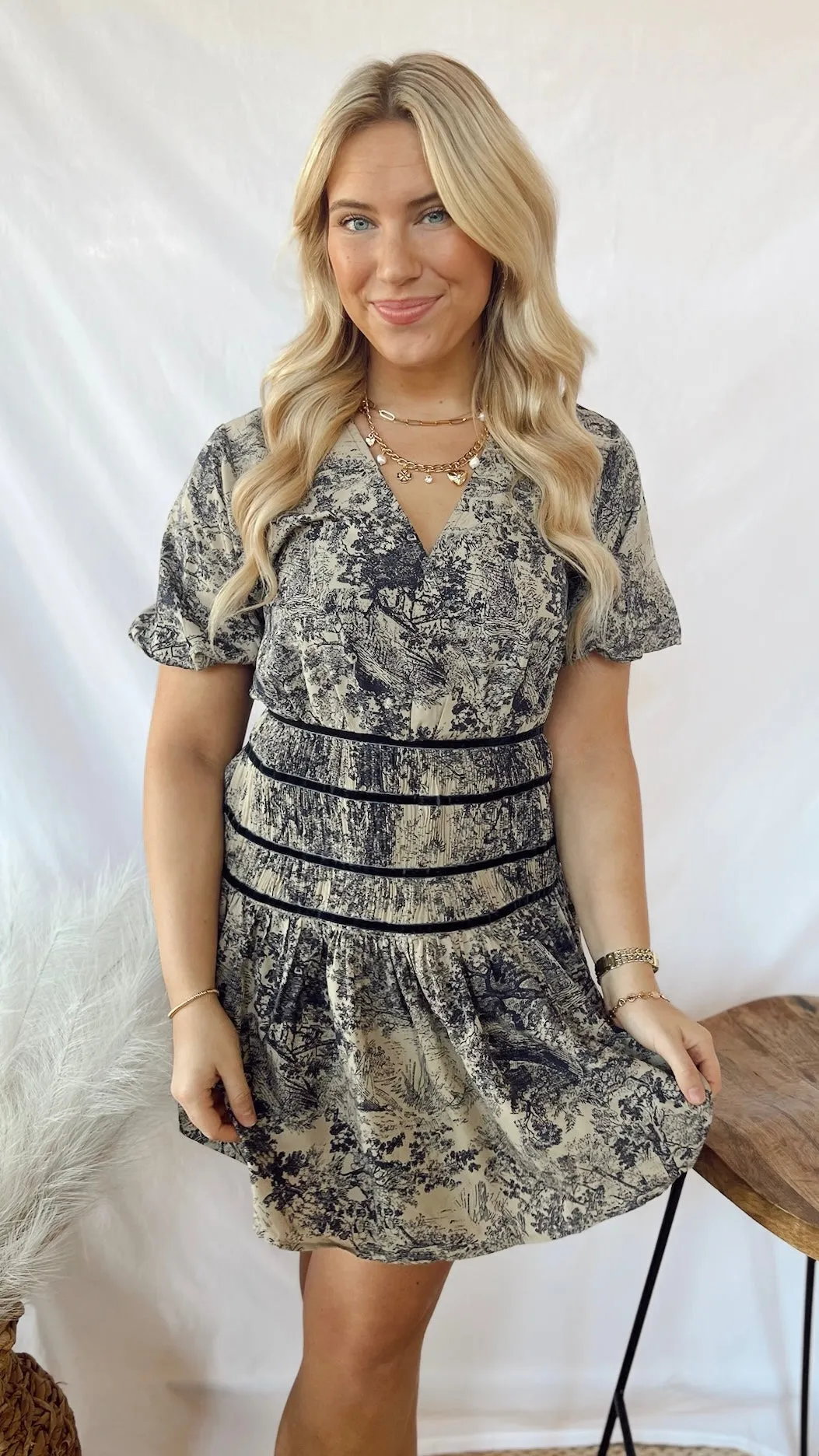 The Blue Mystery Dress