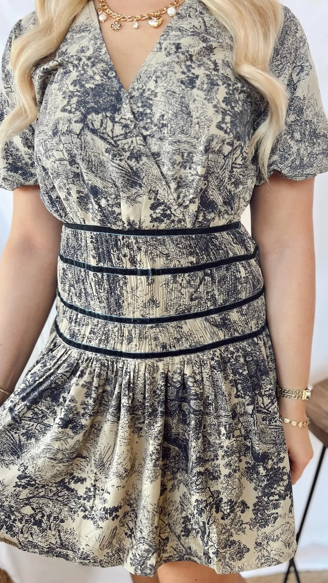 The Blue Mystery Dress