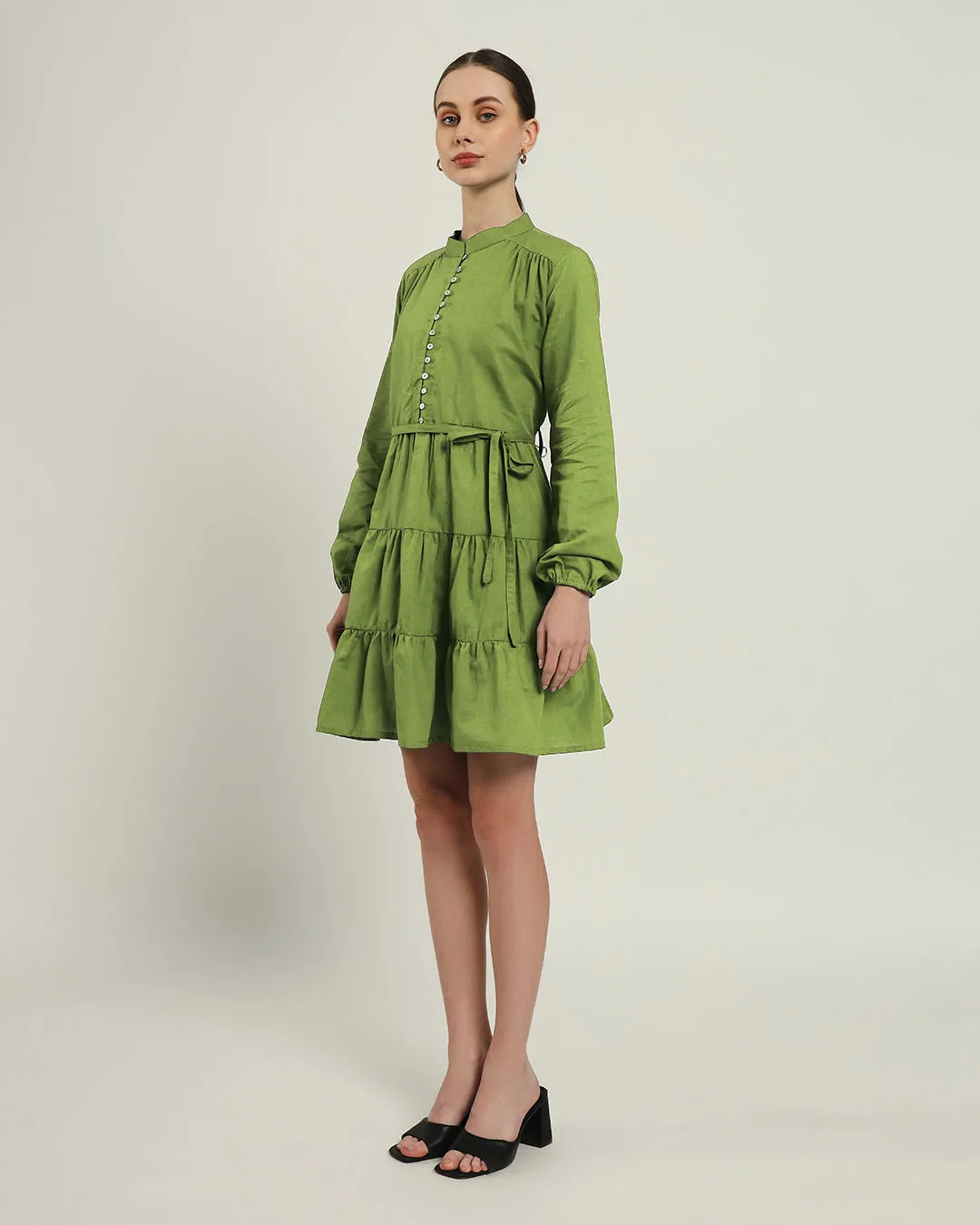 The Ely Fern Cotton Dress