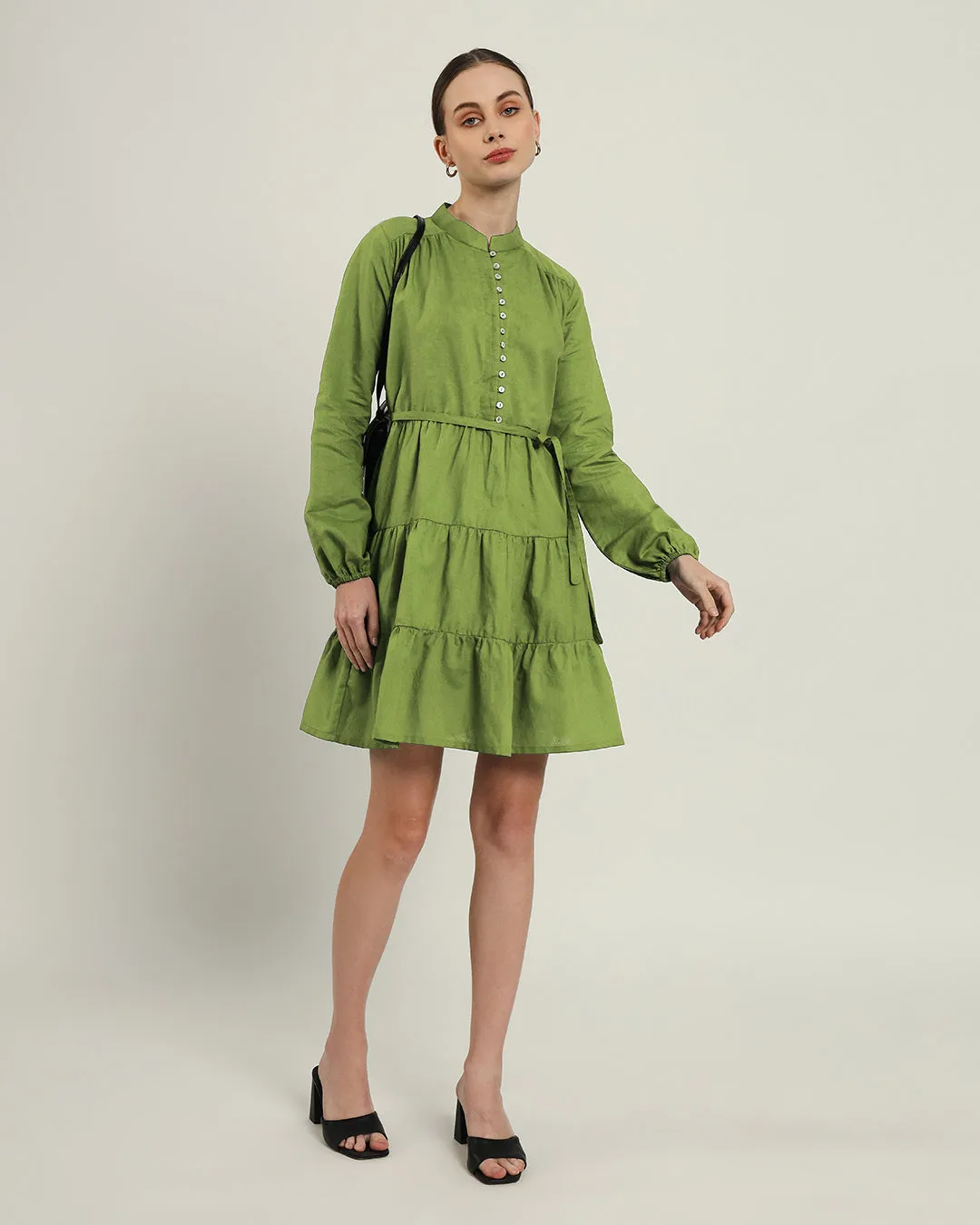 The Ely Fern Cotton Dress