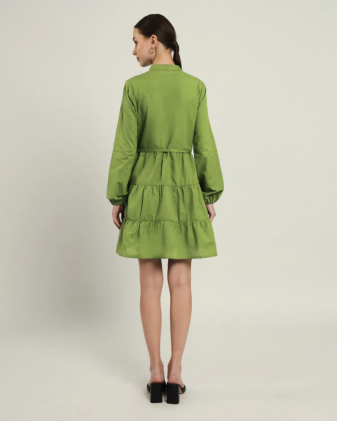 The Ely Fern Cotton Dress