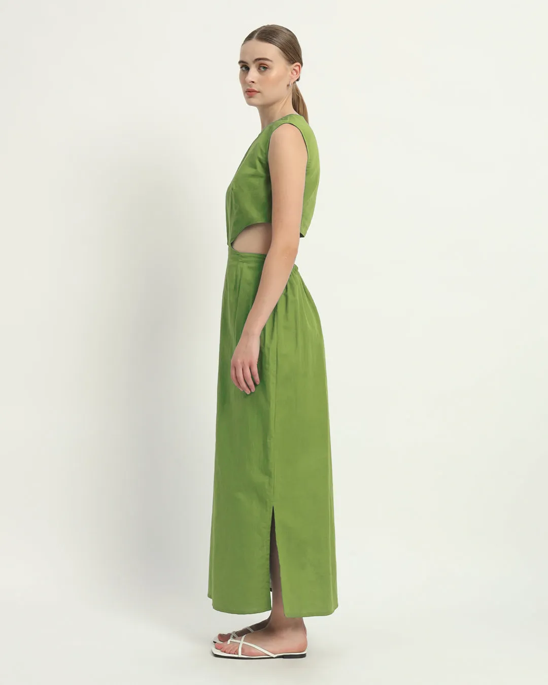 The Livingston Fern Cotton Dress