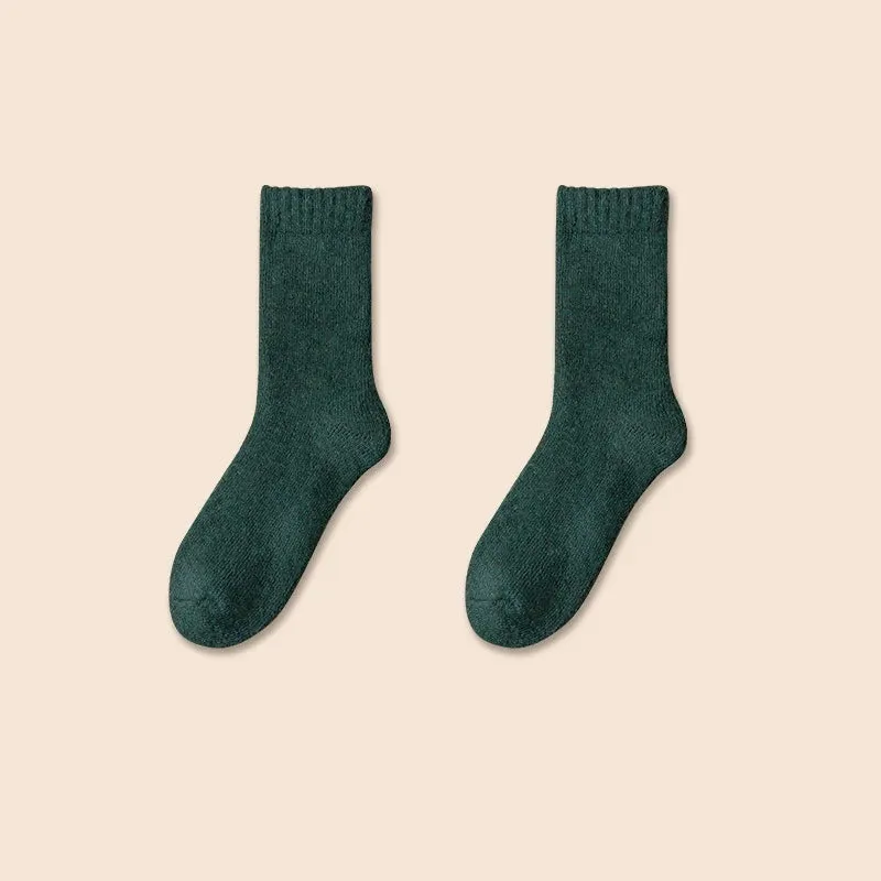 Thermal Wool Cashmere Socks Winter Thicken Unisex Snow and Floor Socks