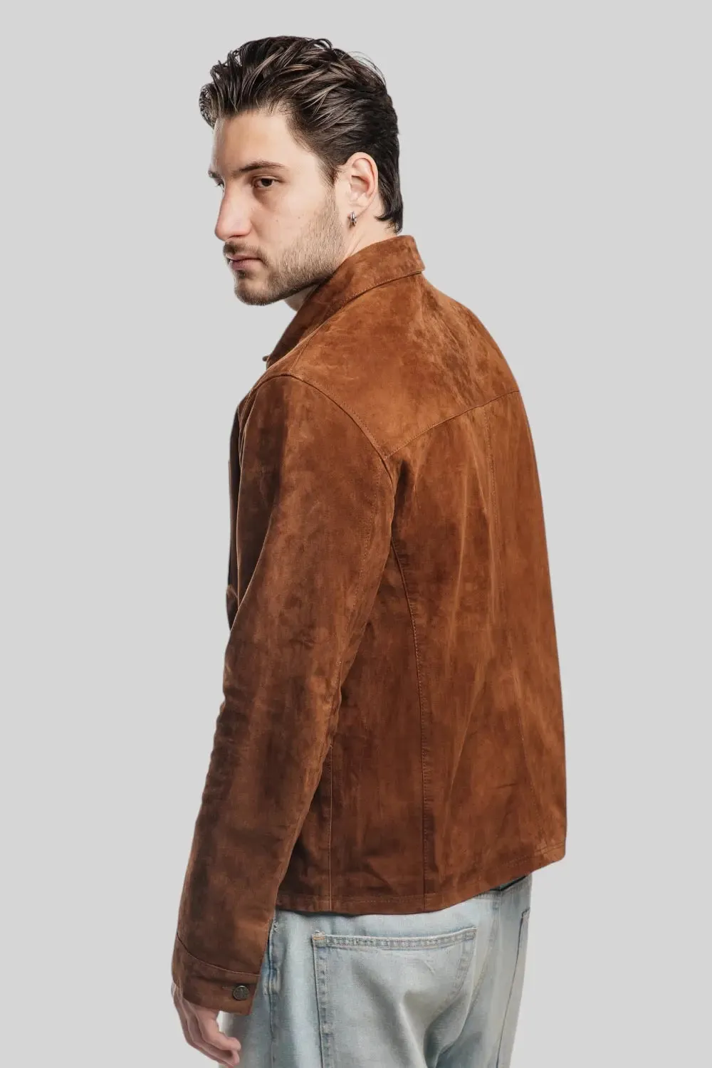 Tiago Suede Leather Jacket