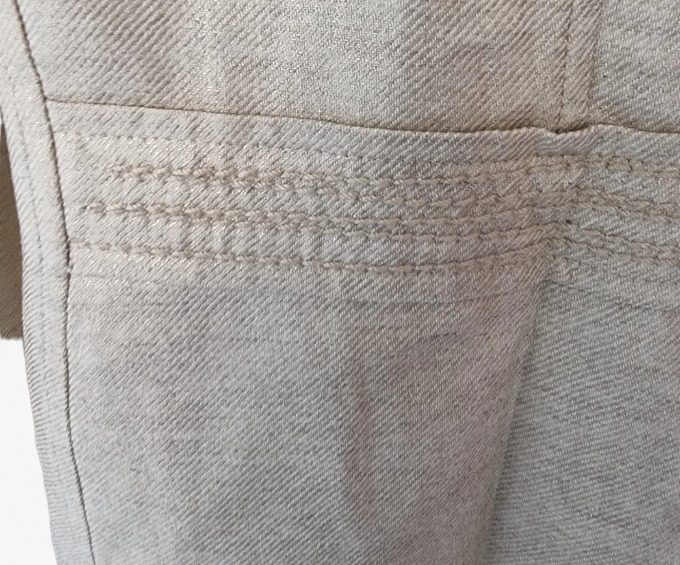 Tuzzi Designer Champaign/Cream Embroidered Front Fitted Jacket UK18 US14 EU46
