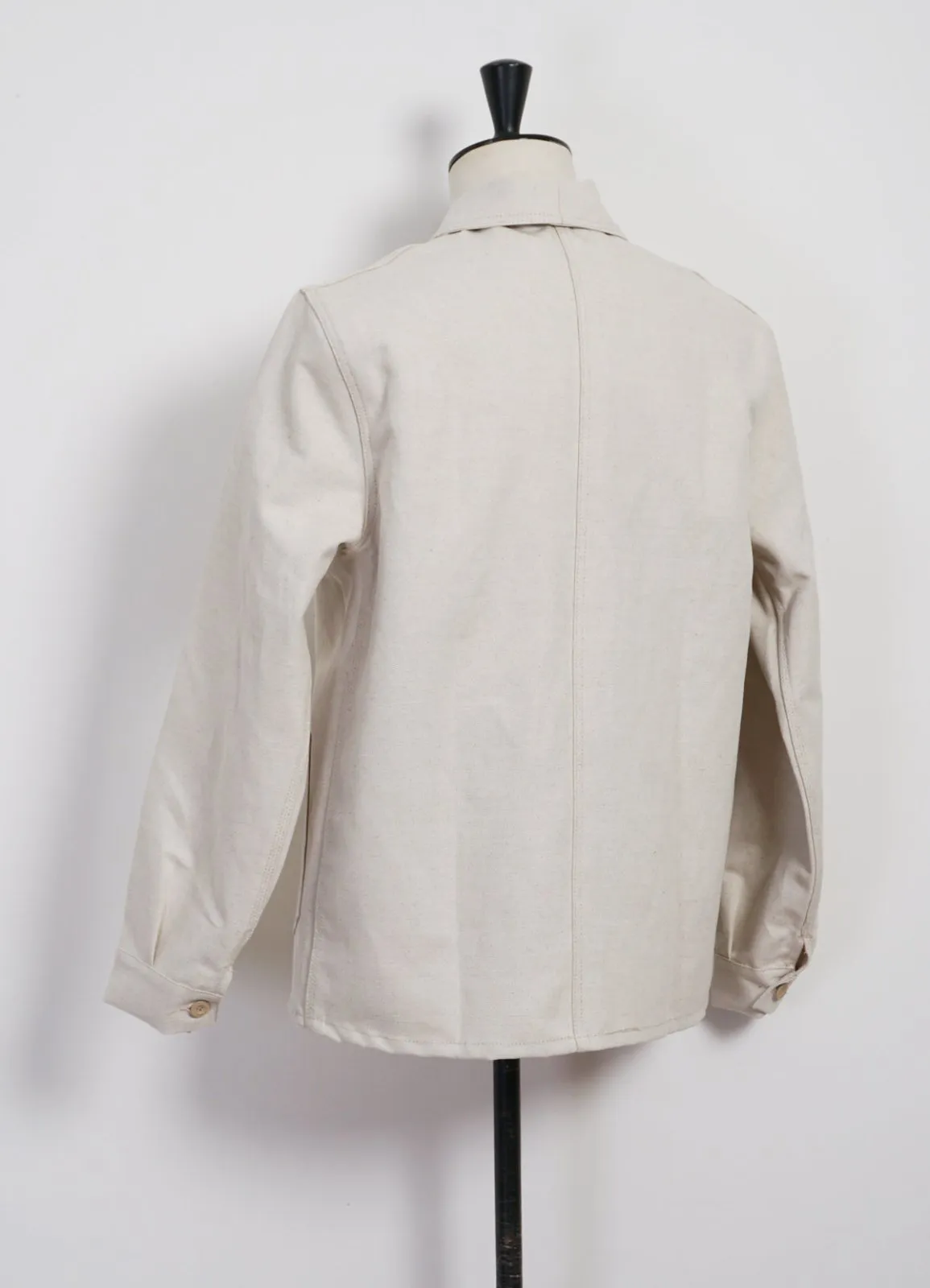 WORK JACKET | Linen/Cotton Blend | Flax Nature