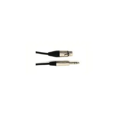 XLR Microphone Cable Female to 1/4" Male (TRS), 25ft (NXFS-25)