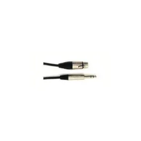 XLR Microphone Cable Female to 1/4" Male (TRS), 25ft (NXFS-25)