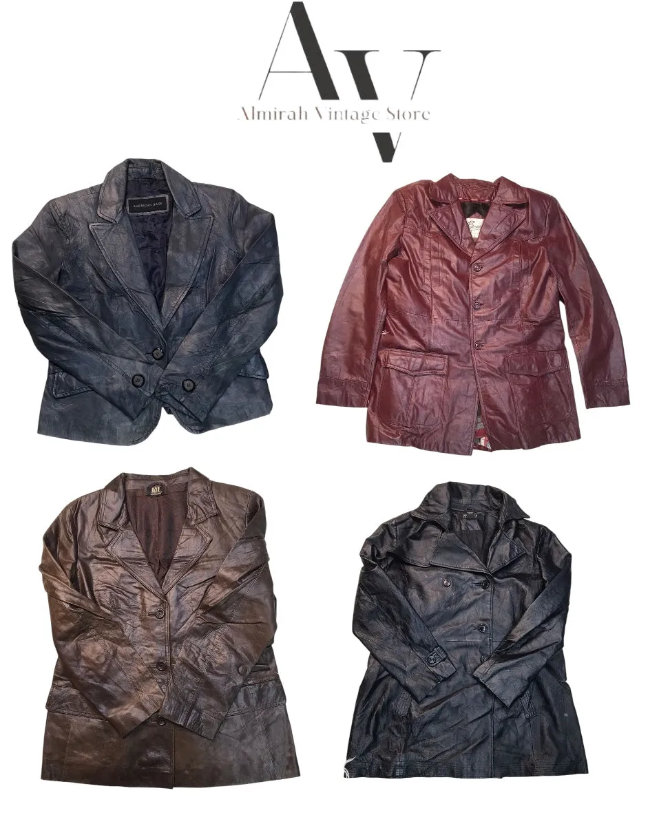 Y2k leather blazers 30 pcs