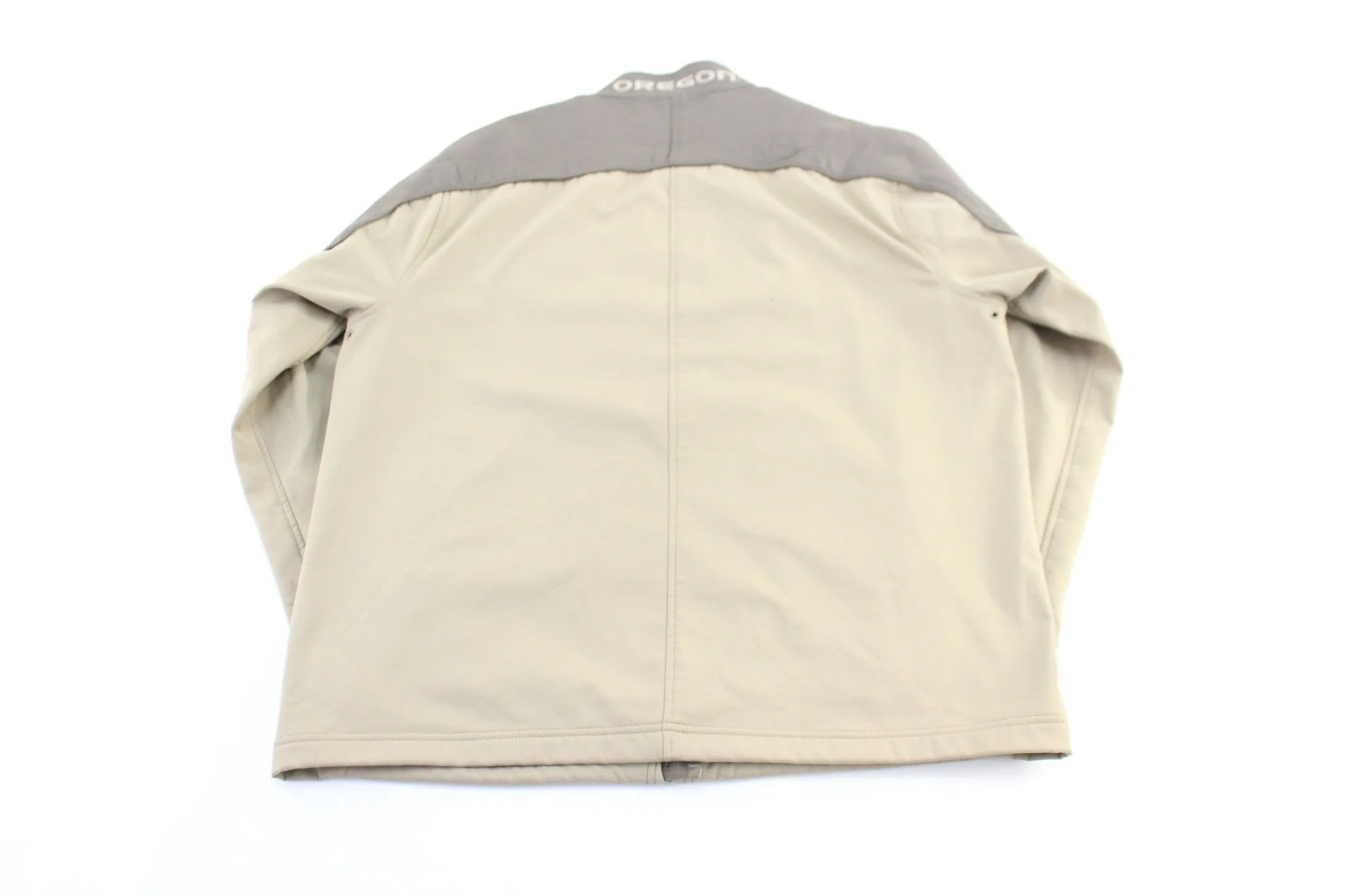 Y2K Nike Embroidered Logo Oregon Zip Up Jacket